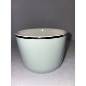 Universal‎ Potteries, Ballerina Mist, Pale, Aqua Platinum Trim, MFG 1950S